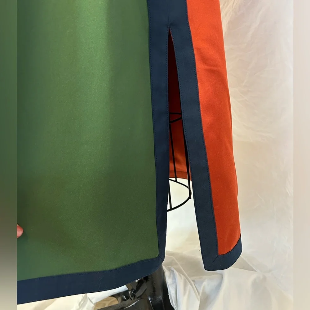 Tory Burch stunning Colorblock Wrap Dress